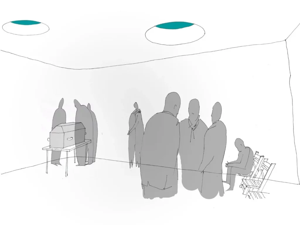 RYA - Funérarium - Uccle – 3D salle