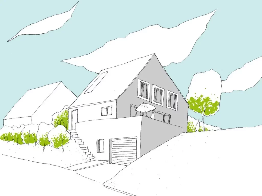 RYA - Maison passive à Hasselt - 3D